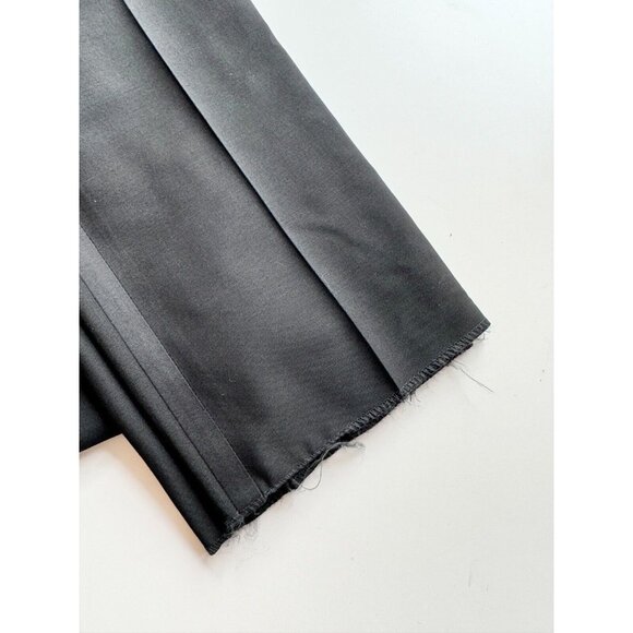 NWOT Men's CANALI Black Travel Wool Mohair Satin-Trimmed Tuxedo Pants, Size 46R - Picture 8 of 16